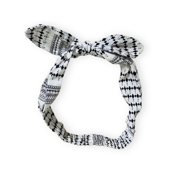 NWOT - Two Fabric Knotted Bow Headbands - Picture 10 of 15